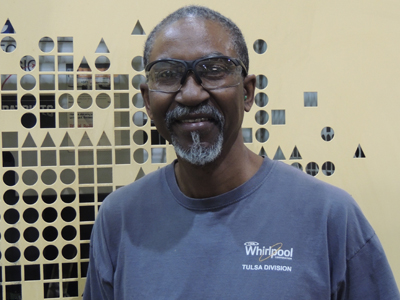 I enjoy coming to work and having the opportunity to work around great people. I am proud to be a part of Whirlpool Tulsa for 20 years.
