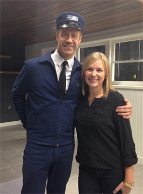 Colin Ferguson and Allison Gillespie